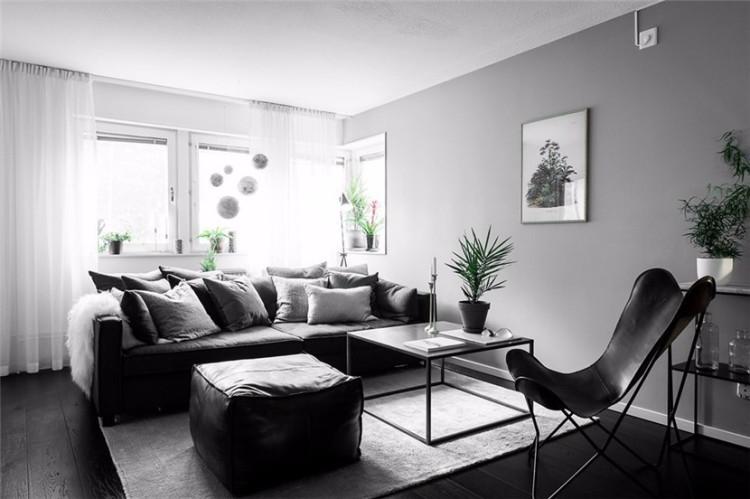 小户型黑白公寓,更纯粹的设计格调!