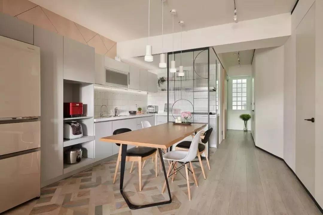 厨房也能够上档次，炫出你的色彩