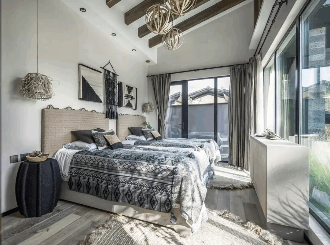 中国匠心品牌，福晶板材，卧室背景墙