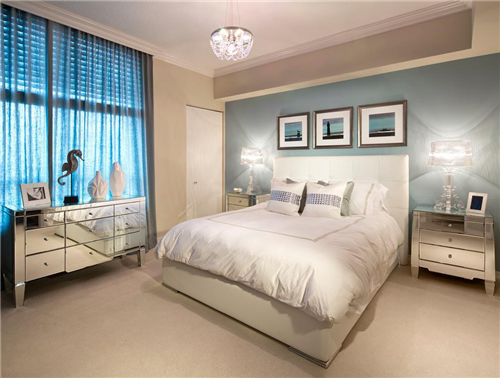 中国匠心品牌，福晶板材，卧室背景墙