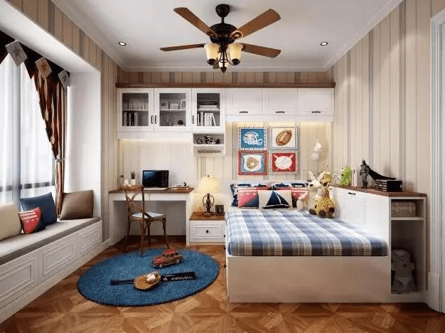 中国匠心品牌，福晶板材，儿童房设计