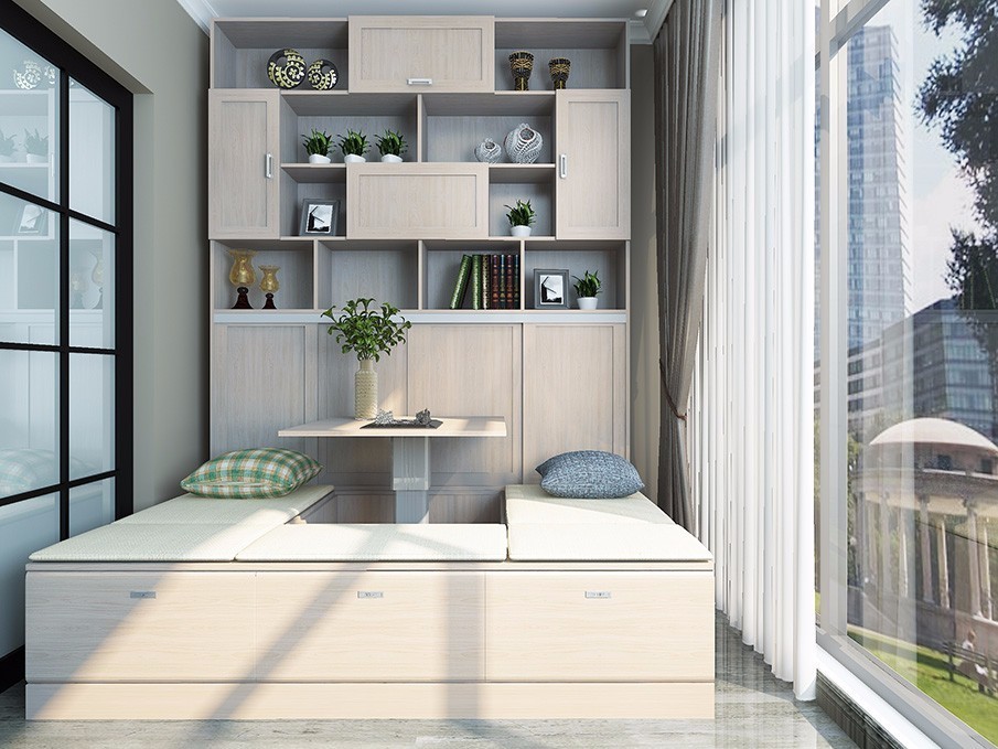 中国匠心品牌，福晶板材，榻榻米设计