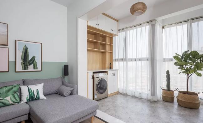 中国匠心品牌，福晶板材，阳台与客厅