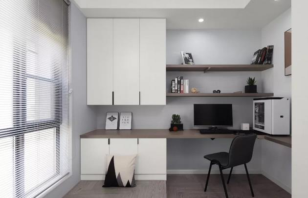 中国匠心品牌，福晶板材，小卧室书桌柜