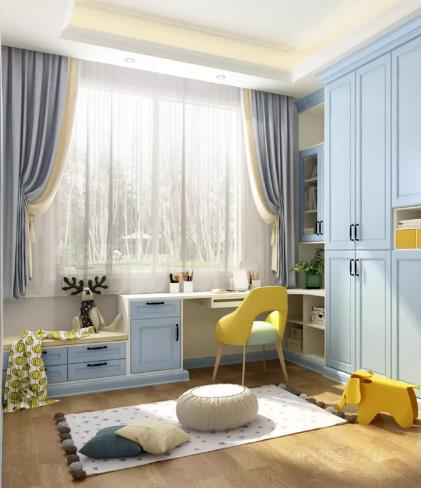 中国匠心品牌，福晶板材，卧室衣柜