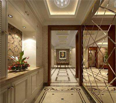 中国匠心品牌，福晶板材，门厅过道设计