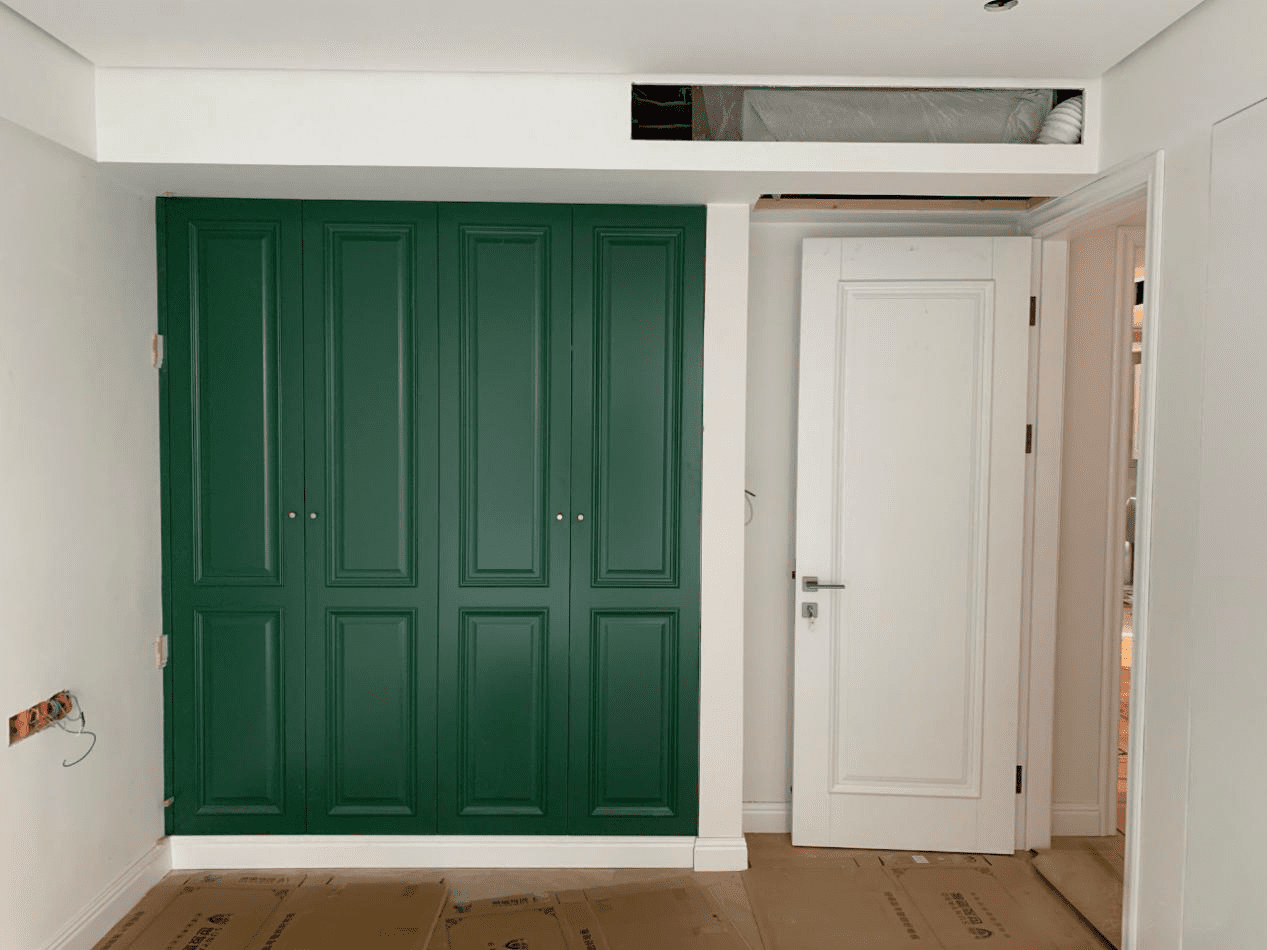 中国匠心品牌，福晶板材，嵌入式衣柜