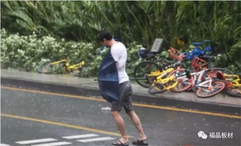 板材品牌福晶板材携全国全体店面给受台风山竹影响的灾区人民祈福。