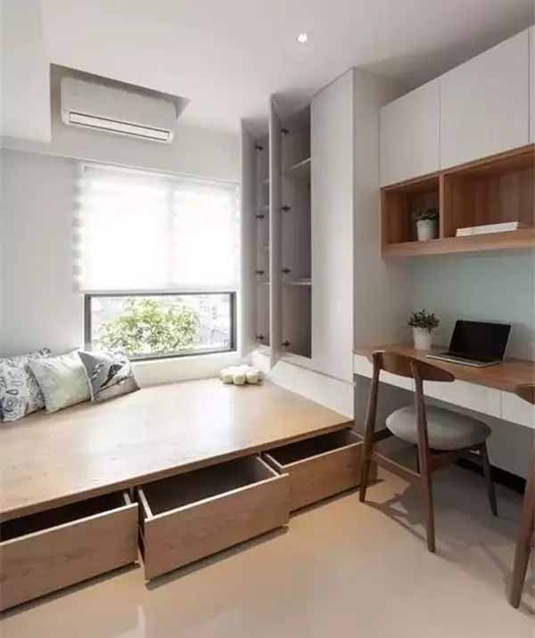 储物式榻榻米，超强收纳，满足不同需求